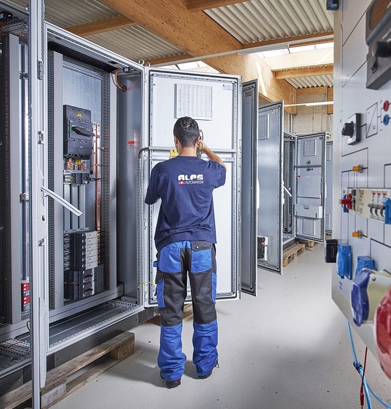 armoire de contrôle de commande - alps equipment